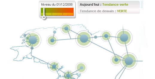 Opération EcoWatt dans l'Ouest de la France